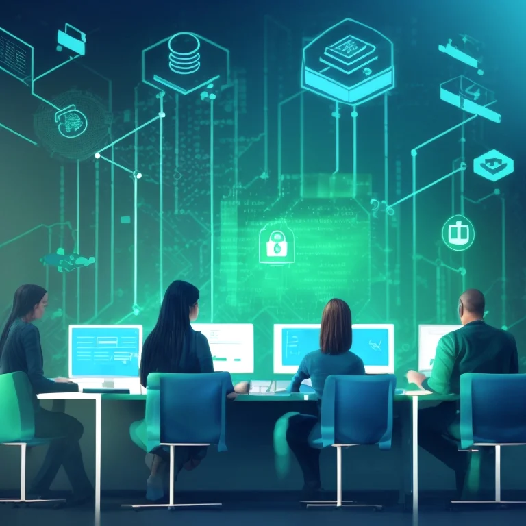 Cybersecurity Skills Icon Set